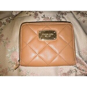 NWOT - Michael Kors - Jet Set - BiFold - Leather Wallet - Acorn *See Description